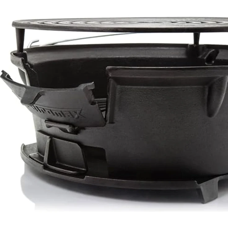 Petromax tg3 Feuergrill Holzkohlegrill, 42x19x43,5cm – Bild 2