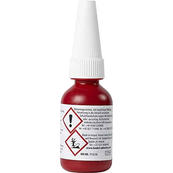 LOCTITE 243, universell einsetzbarer Kleber für die Sicherung von Schrauben, mittelfeste Schraubensicherung für Metallgewinde, Flüssigkleber für z. B. Pumpen, 1x10ml - Preisvergleich – Bild 3