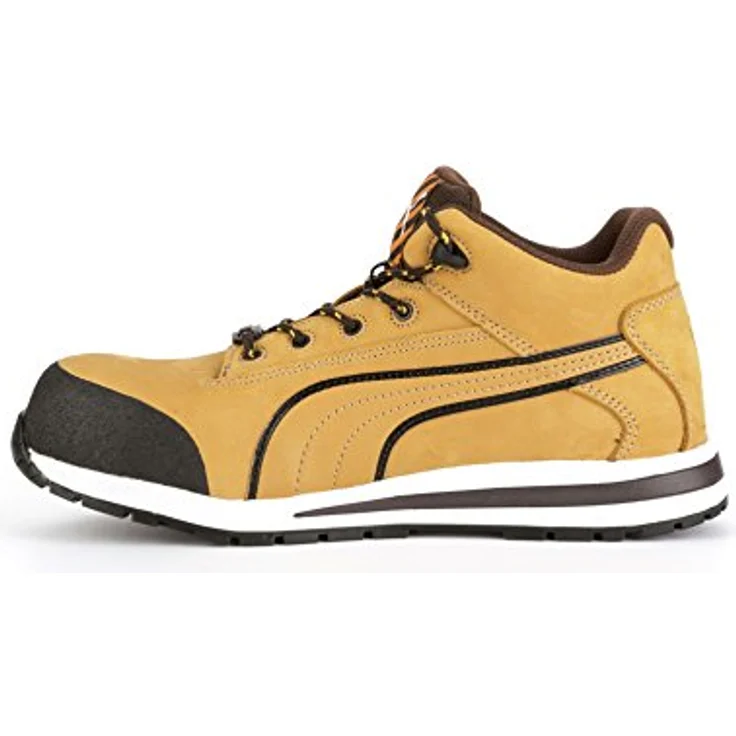 PUMA Safety DASH MID Arbeitsschuh, Nubukleder, S3 Sicherheitsstiefel Sneaker-Style – Bild 2
