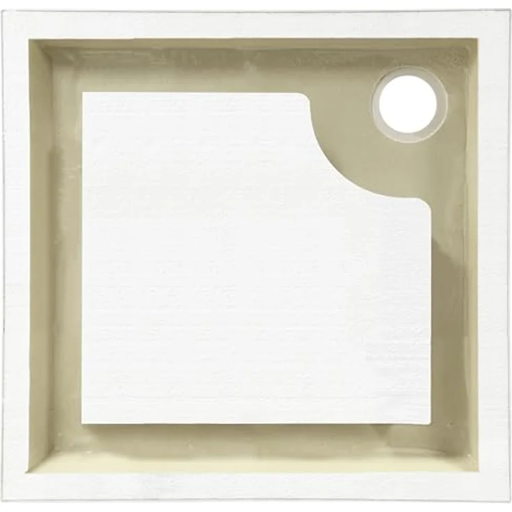 Aquabad® Duschwanne FORTA, Quadrat, Acryl, 1-St., 80x80 cm – Bild 5