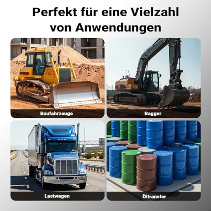WilTec WilTec - Selbstansaugende Dieselpumpe 230V mit 60l-min, 2m Ansaughöhe, Dieselöl & Heizöl – Bild 9