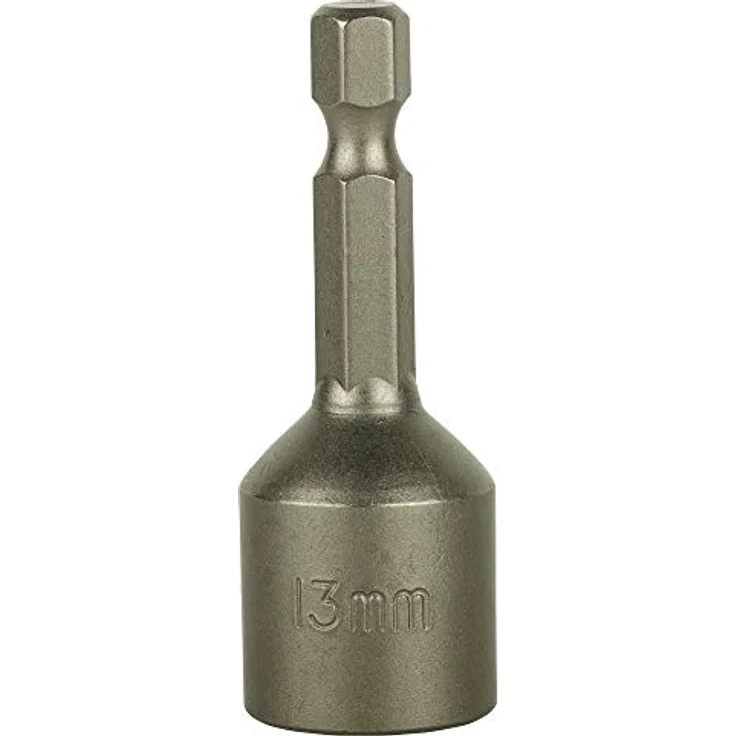 Dewalt Steckschlüssel 1/4 Zoll, Torsion-Qualität, 13 mm Schlüsselweite, 50 mm Länge, gehärteter Bitkern – Bild 1