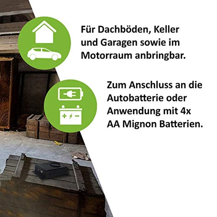 ISOTRONIC Marderschreck zur Installation am Auto - 2 STÜCK | Effektive Marder Abwehr für Autos - mit Ultraschall | Sofortiger & langfristiger Marderschutz im Motorraum (2) – Bild 4