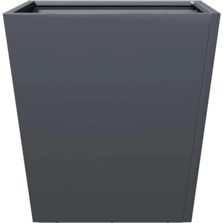vidaXL Pflanzkübel Anthrazit 40x40x40 Stahl - Rostbeständig und strapazierfähig, viel Platz für Pflanzen – Bild 4