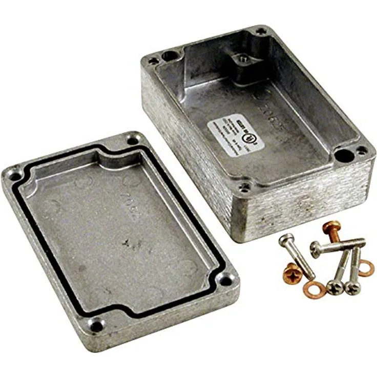 Hammond Electronics 1590Z150 1590Z150 Universal-Gehaeuse 220 x 120 x 80 Aluminium Druckguss Aluminiu