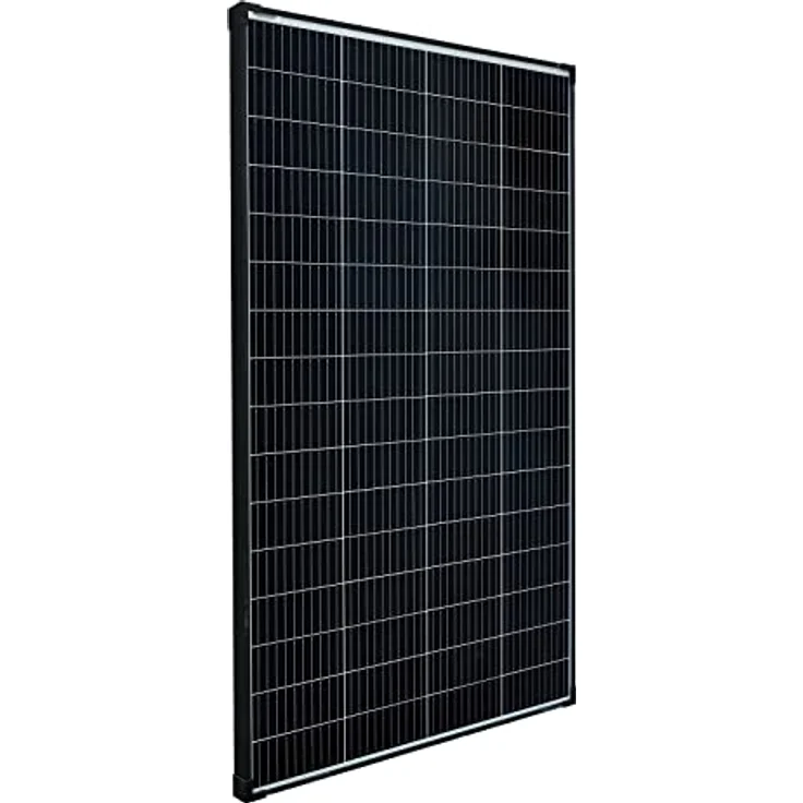 enjoy solar Solarmodul Eco Line ES 210M, Monokristallines Solarpanel 182mm mit 10BB, 36V/210W, schwarzer Rahmen, hohe Effizienz über 23,1% – Bild 2