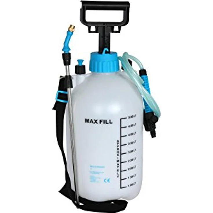 Drucksprüher 5 Liter Kynast Garden blau Gift Unkraut Spritze – Bild 2