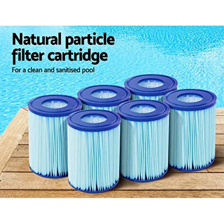 Bestway Filter Kartuschen Gr.2 Antimikrobiell für Bestway Filterpumpen, 2Stück – Bild 2