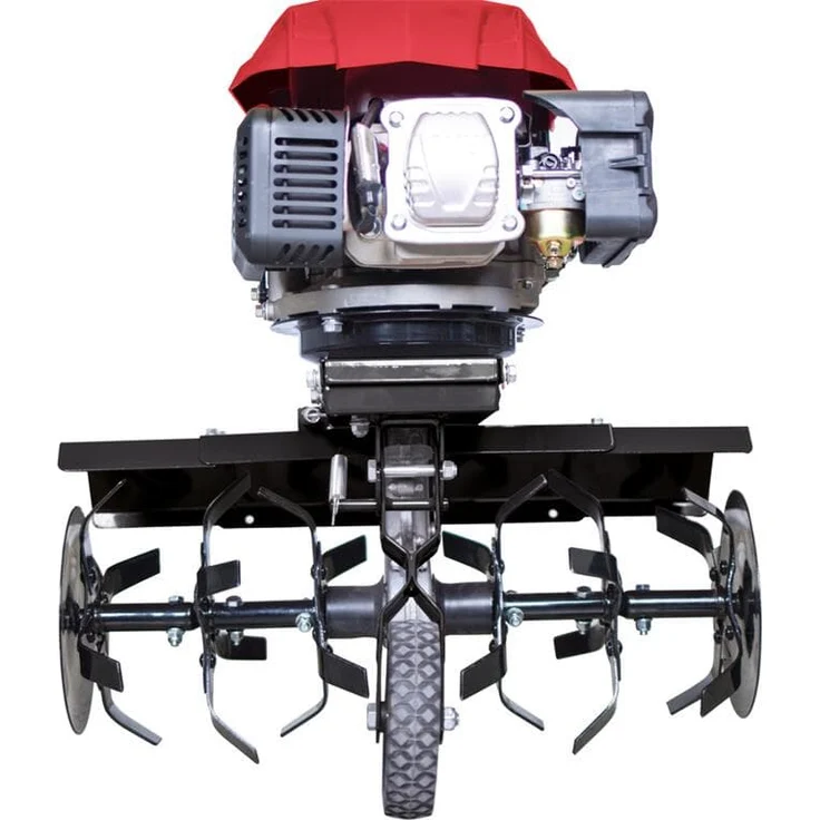 Scheppach Benzin Motorhacke MTP560 | 3,7 PS Leistung | Hackendurchmesser 260mm | Fräsbreiten 360 mm / 560 mm | Hackendrehzahl 110 1/min - 6 Hacken – Bild 4