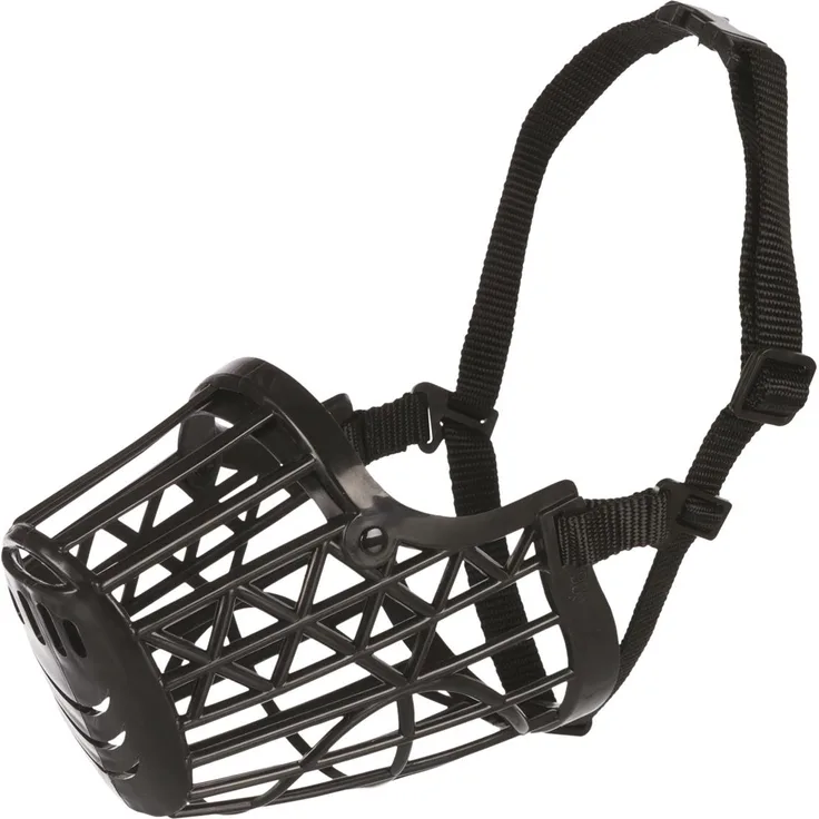 Trixie Maulkorb Kunststoff schwarz XS - 14 cm
