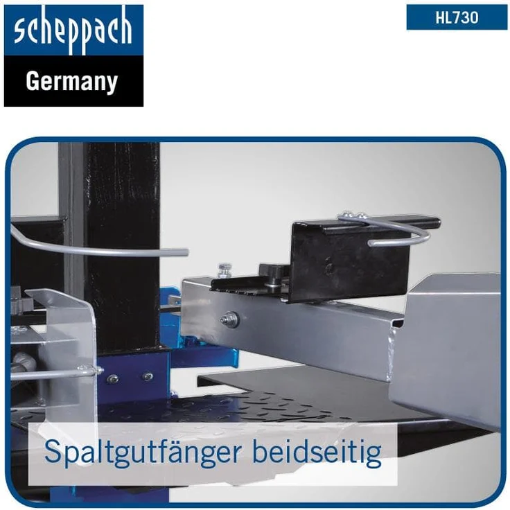 Scheppach Hydraulikspalter HL730 Holzspalter bis zu 495 mm, 7 Tonnen Spaltkraft 7t, 3 KW Brennholzspalter 230V – Bild 3
