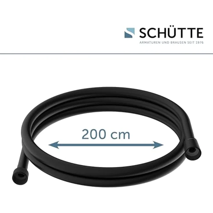 Schütte Brauseschlauch 150 cm mit Wasserspardichtung, bis 50% Wasserersparnis – Bild 4