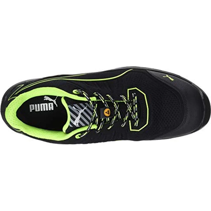 PUMA Safety Fuse TC Green Low 644210-44 ESD Sicherheitsschuh S1P Groeße: 44 Schwarz, Gruen 1 Paar – Bild 5