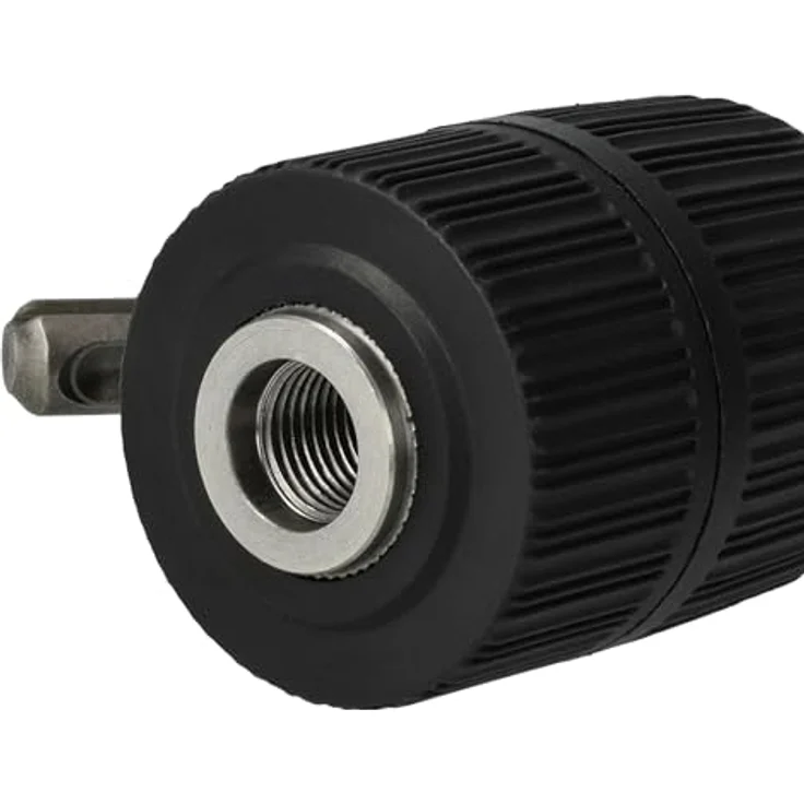vhbw Schnellspannbohrfutter für Hikoki D13VL, D13VGWUZ, D13VB3LBZ, 2-13 mm Spannweite, schwarz, mit SDS Plus Adapter – Bild 6