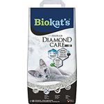 Biokat's Diamond Care Classic ohne Duft - Feine Katzenstreu mit Aktivkohle und Aloe Vera - 1 Sack (1 x 8 L)