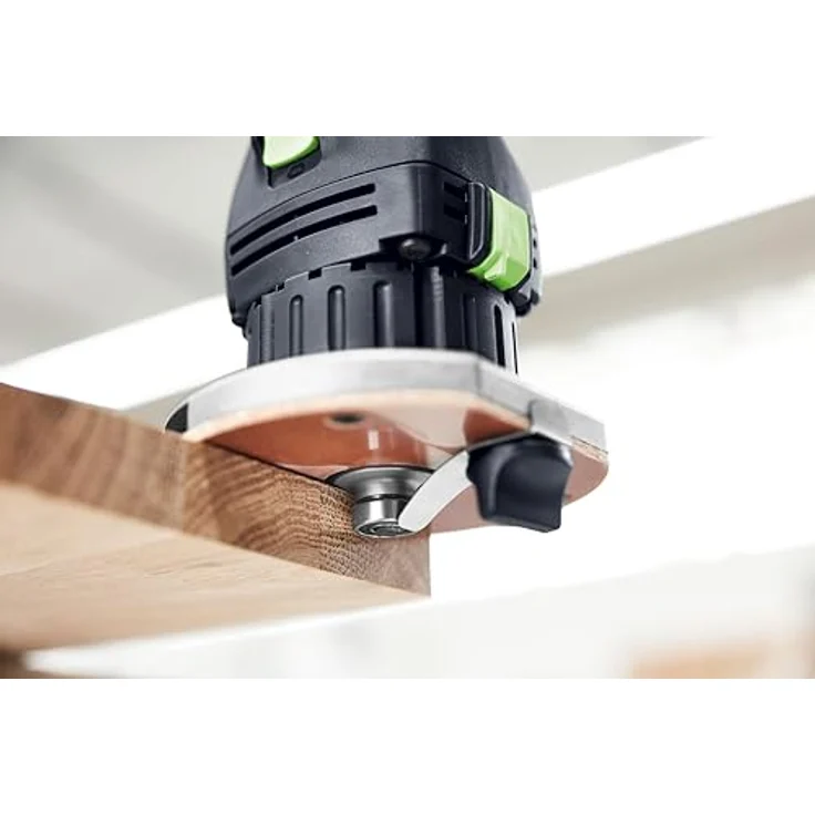 Festool Kantenfräse OFK 500 Q-Plus R3, präzise 1/10 mm Frästiefe, leicht, handlich, inkl. Fräser-System und Absaughaube mit Kugellagerbremse – Bild 5
