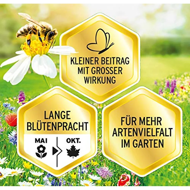 Evergreen Garden Care Deutschland GmbH SUBSTRAL&reg, Die Blumenwiese Rasen-&amp,Blumensamen 800 g – Bild 6