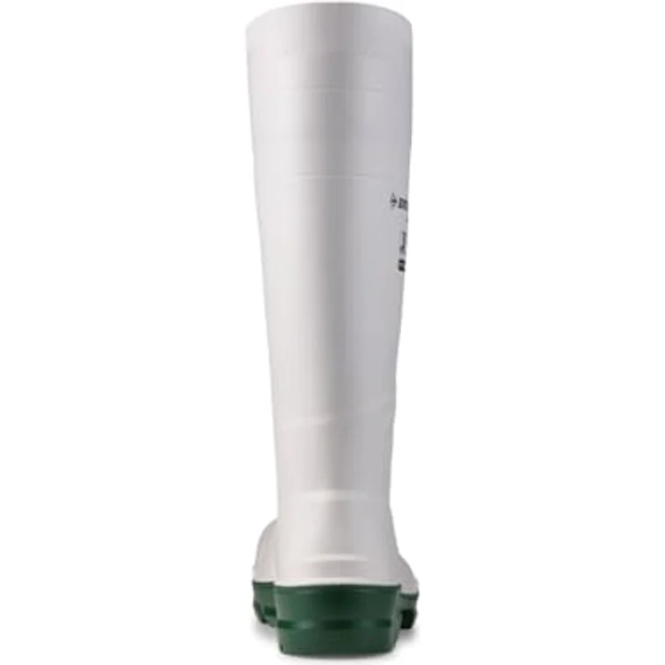 Dunlop NB1JB01 Wasserdichte Sicherheitsstiefel S4 Weiß 42, PVC Arbeitsschuhe mit Stahlkappe und rutschhemmender Sohle – Bild 4