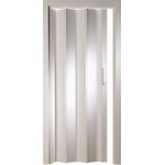 Kunststoff - Falttür ohne Fenster Luciana weiß 88,5x202 cm doppelwandig 10 mm; Made in Italy