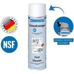 WEICON Schnellreiniger für den Lebensmittelbereich, NSF A1 Universalreiniger zur Schmutzentfernung, pH-neutral, Materialverträglich, 400 ml Dose