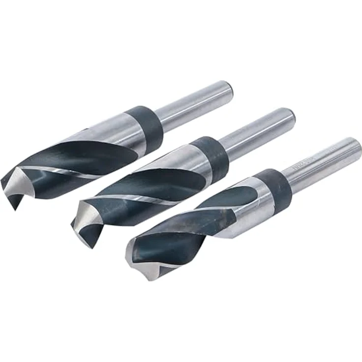 BGS HSS-Bohrer-Satz 3-tlg., Größen 22-24-25 mm, verjüngter Schaft 13 mm – Bild 2