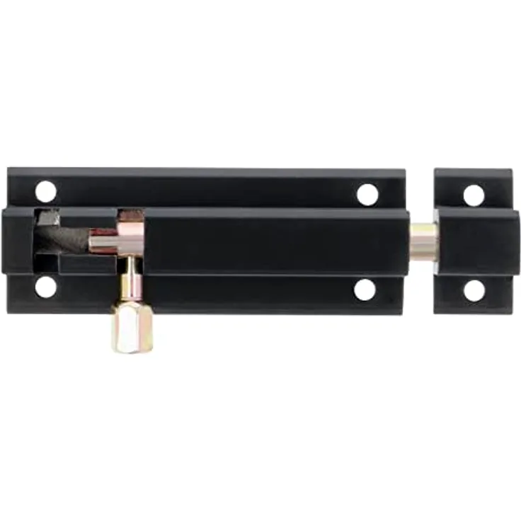 Amig - Bandanstoß Alu schwarz 80 mm. - 500/871