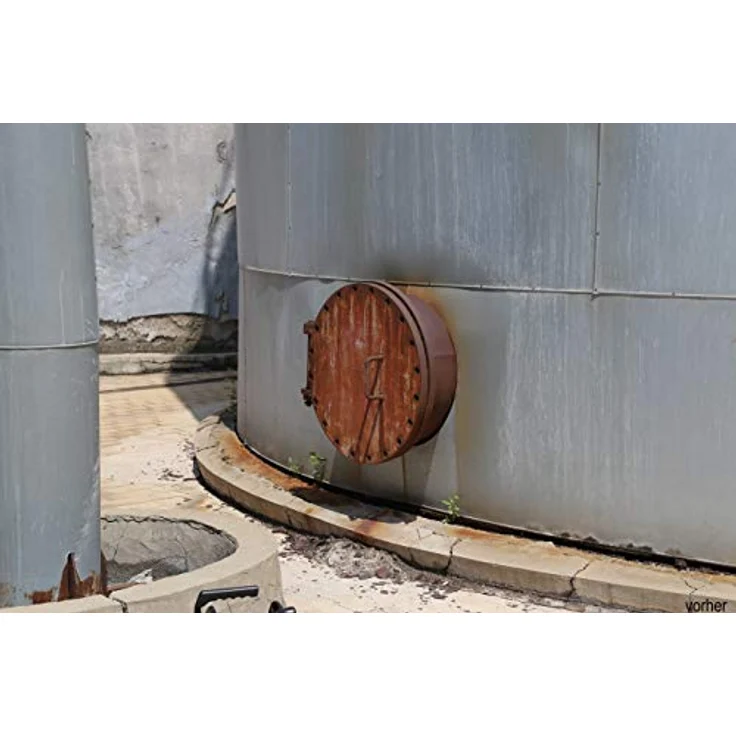 WEICON Zinkstaubfarbe 2,5 L, Rostschutzlack für Metall mit hoher Zinkpigmentierung  – Bild 5