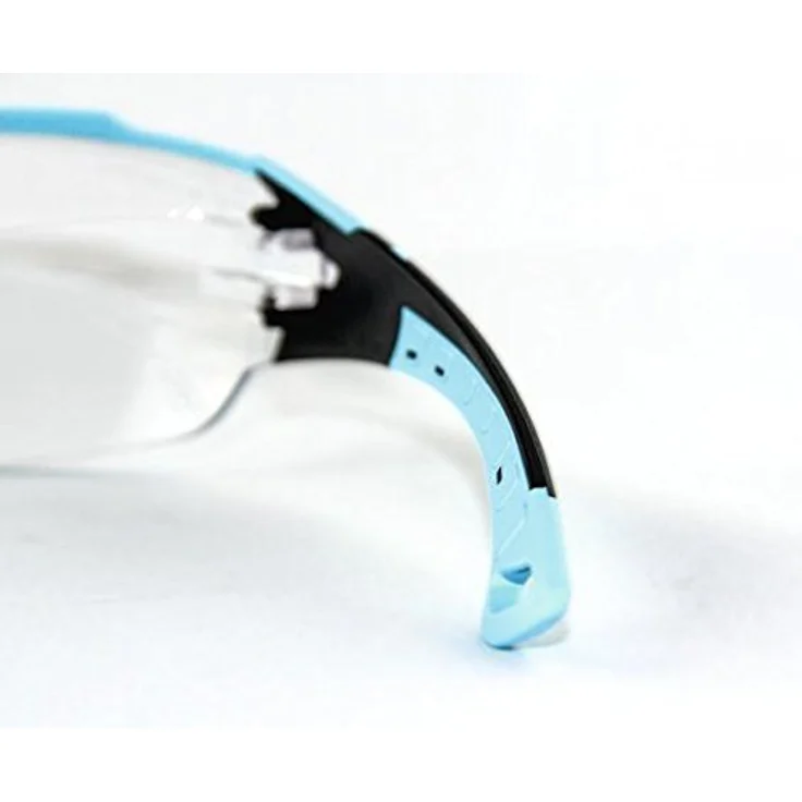 UVEX Schutzbrille pheos cx2 9198 - verschiedene Ausführungen Scheiben klar / grau amber, mit UV-Schutz leichte und sportliche Sicherheitsbrille, Arbeitsschutzbrille kratzfest, beschlagfrei, chemikalienbeständig – Bild 4