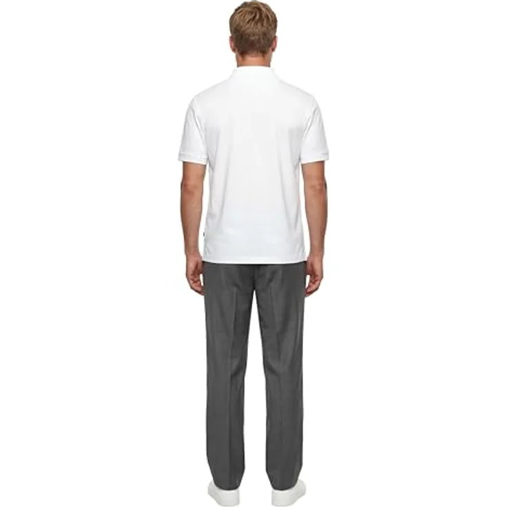 OLYMP Poloshirt Casual, Piqué-Stoff aus Baumwolle, robust und pflegeleicht, navy – Bild 3