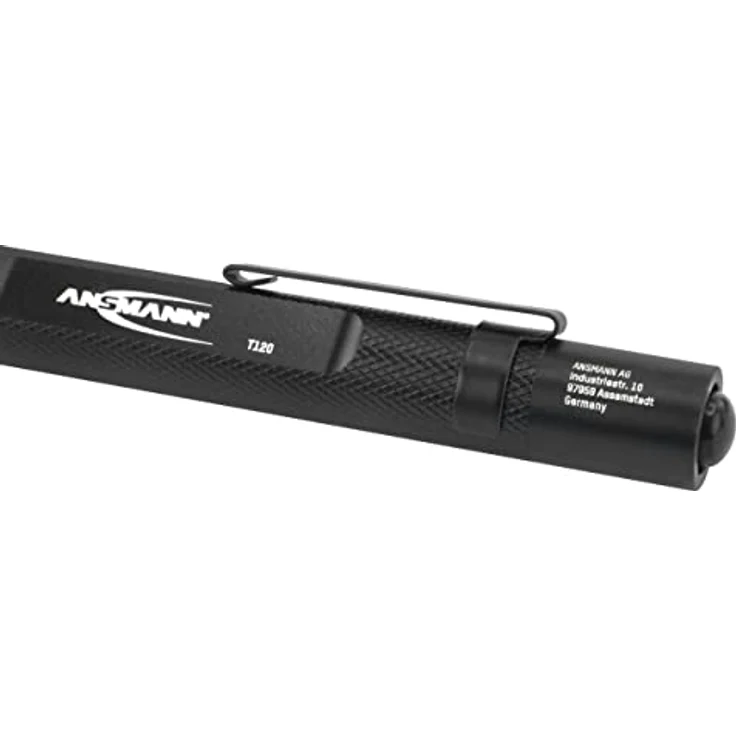 Ansmann Taschenlampe FUTURE T120 Professionelle Aluminium-Stiftleuchte mit hocheffizientem Reflektorsystem Penlight – Bild 3