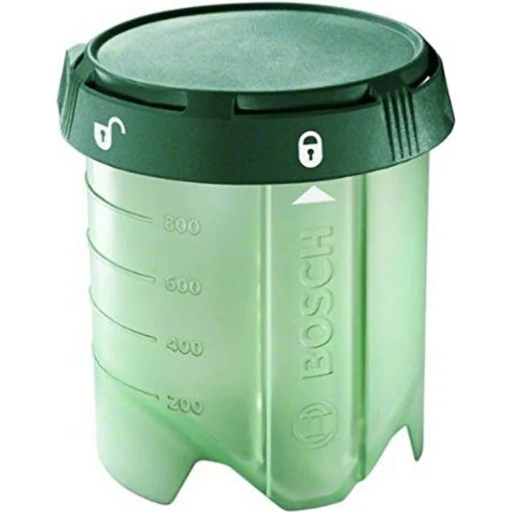 Bosch Farbbehälter 1.000 ml für Farbsprühsystem PFS 3000-2 & PFS 5000 E, mit ConstantFeed Funktion und SDS-System