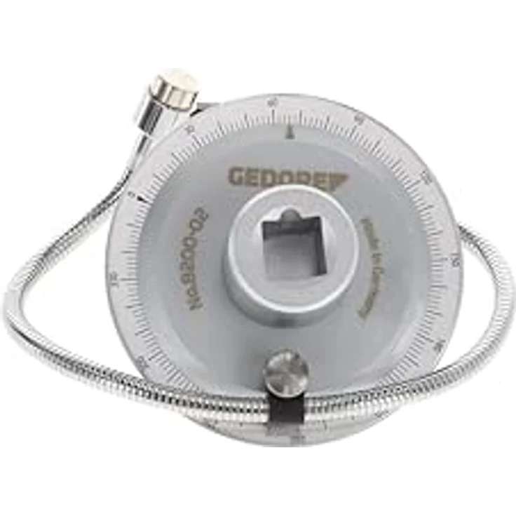 Gedore 8200-02 Drehmoment-Drehwinkel-Messgerät 3/4" mit präziser Winkelanzug-Funktion (0 - 360°) und separatem Krallen- und Magnetarm – Bild 5