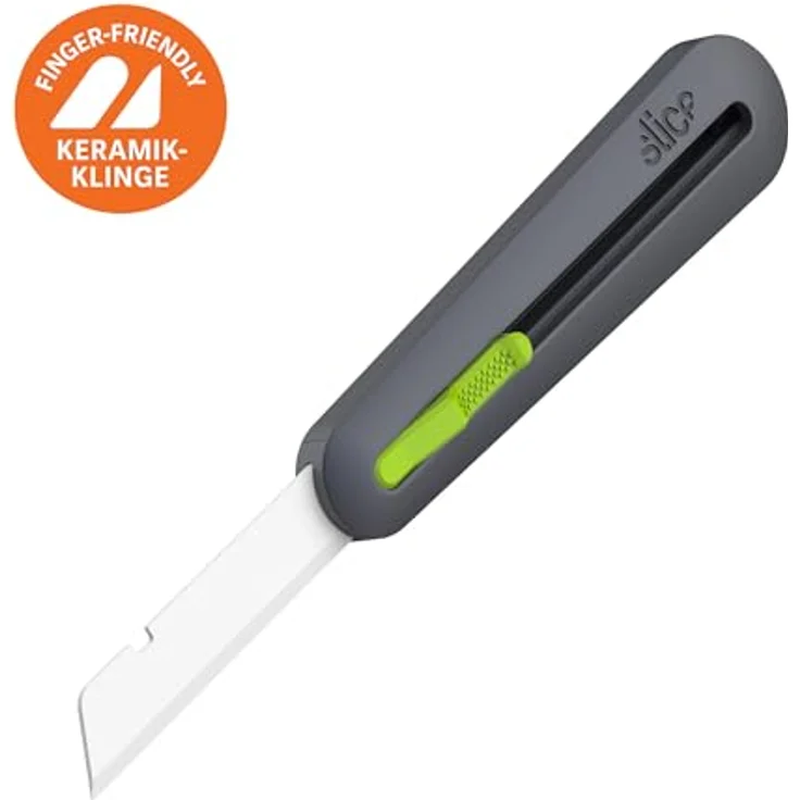 SLICE Cuttermesser Slice 10560, automatisches Industrie Cuttermesser mit robuster keramischer Klinge und ergonomischem Nylon-Griff – Bild 3