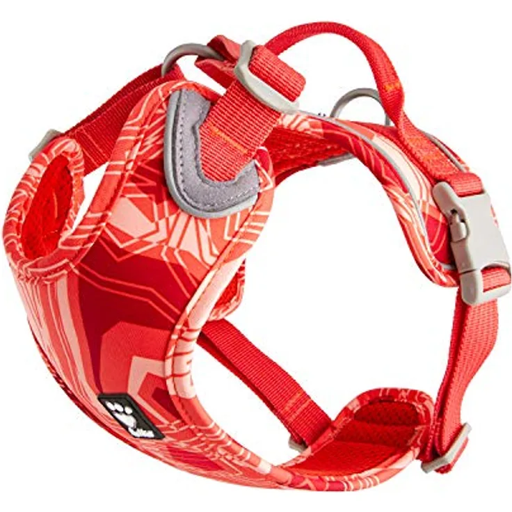 Hurtta Weekend Warrior Hundegeschirr, Coral Camo, 99-119 cm