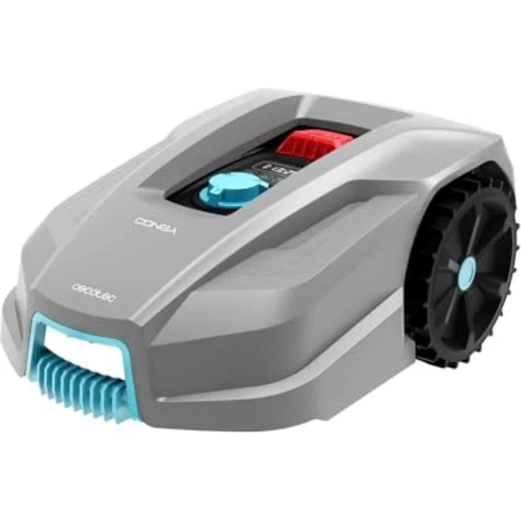 Cecotec GrassHopper 800 Connected, Mähroboter für Rasenflächen bis 800 m², variabel einstellbare Schnitthöhe 20-60 mm, Smart Home-kompatibel, leiser Betrieb 55 dB – Bild 1