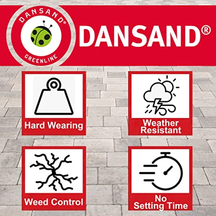 NO GROW Dansand Fugensand unkrauthemmend natur 1-5mm Fugenbreite, 20 kg – Bild 5