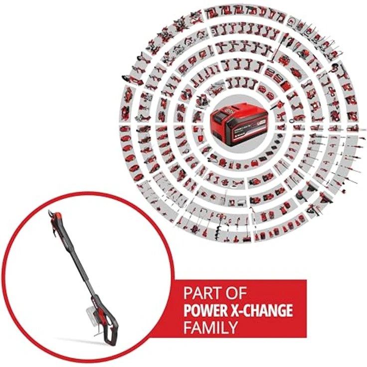 Einhell Professional Akku-Astschere GP-LS 18/35 Li BL-Solo, bürstenlos, SK5-Bypassklingen, Aststärke bis 35 mm, Power X-Change – Bild 2