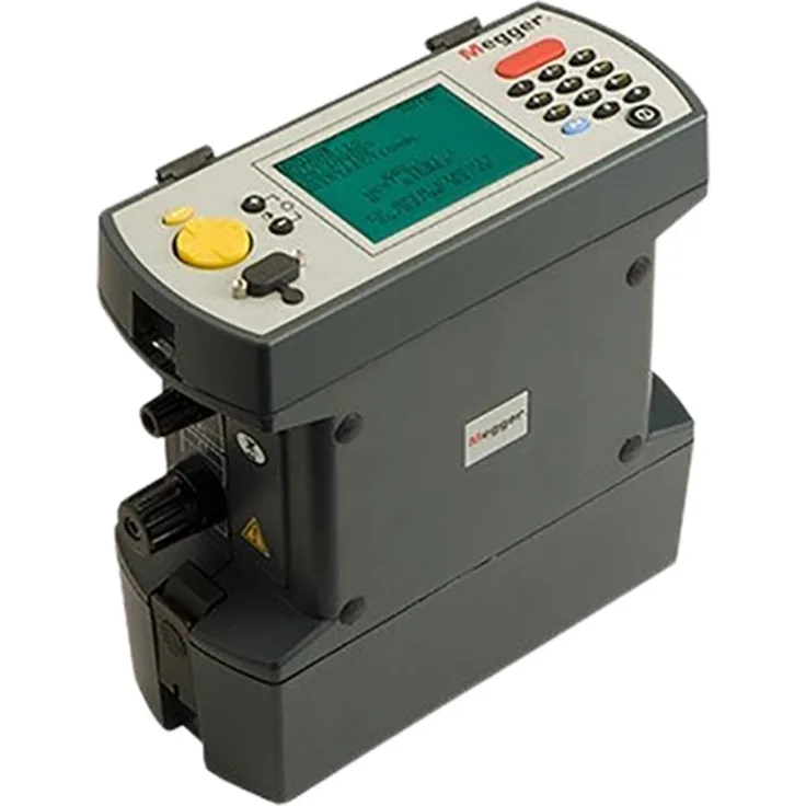 Megger DLRO10X Ducter Ohmmeter + DH4-C, leichtes Messgerät mit automatischer Prüfstromwahl, LED-Anzeige und robustem Design