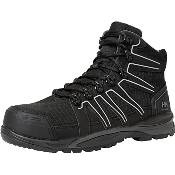 Helly Hansen Manchester Mid S3 Sicherheitsschuh, mit Lifa® Stay Warm Technology und elastischer Taille, schwarz – Bild 5