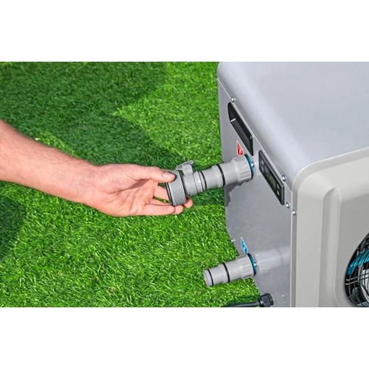 Bestway® Wärmepumpe Air Energy, 1.200 W, Elektrische Poolheizung für überirdische Pools, blau – Bild 12