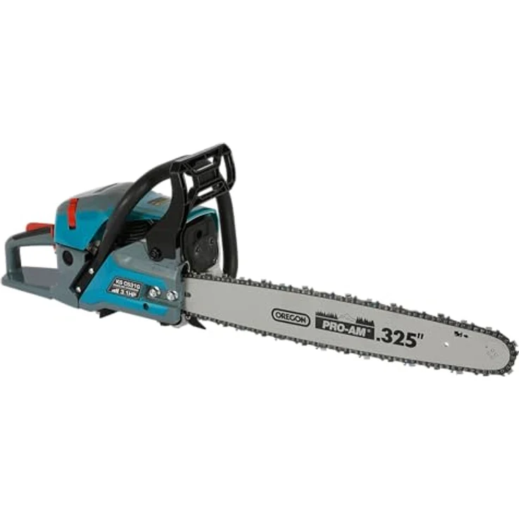 Könner & Söhnen Benzin-Kettensäge KS CS31G-18-1, 2,3 kW, 54,5 cm³, Schwertlänge 45 cm, Easy-Start-System, Anti-Vibrations-Technologie – Bild 3