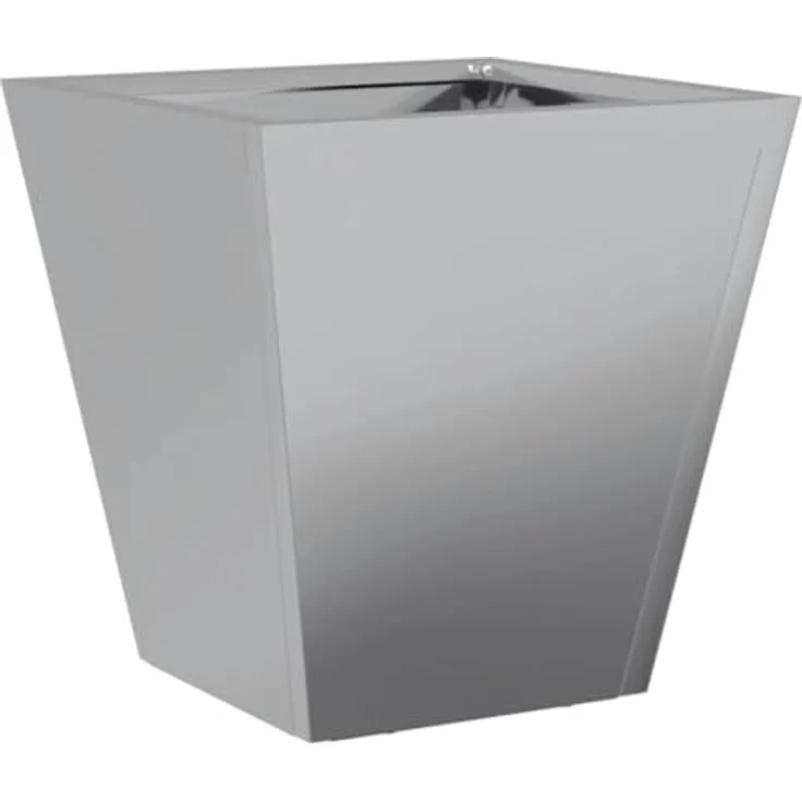 vidaXL Pflanzkübel 30x30x30 cm Verzinkter Stahl, Robuster Blumenkübel für den Garten - Rostbeständig und stabil – Bild 1
