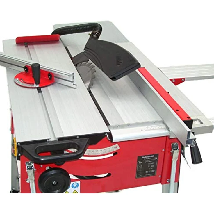 Apex Formatkreissäge 315 Tischkreissäge, vielseitig & kompakt, 73mm Schnitthöhe, Alu-Profil, 2200W, blau – Bild 4