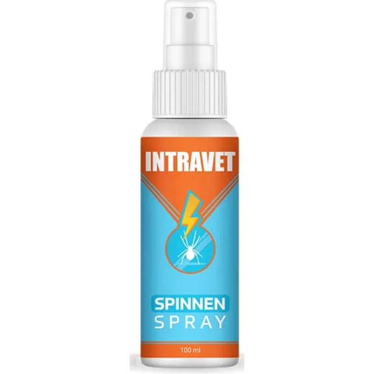 Saint Nutrition® Intravet - Anti Spinnen Spray, Hochwirksam zum vertreiben für Innen & Aussen - Spinnenspray 100ml