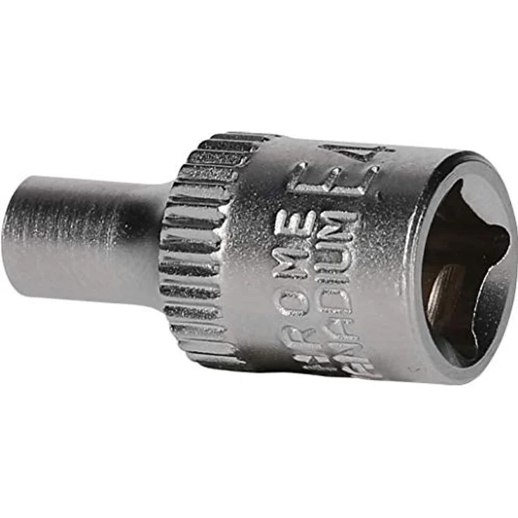 Brilliant Tools Bit- und Steckschlüsselset BT020960, 1/4" Torx-E-Stecknuss E4, Chrom-Vanadium-Stahl, matt verchromt – Bild 3