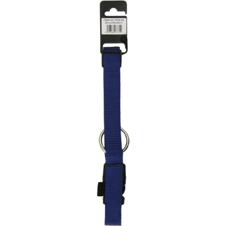 Nobby Halsband Classic Hals: 50-65 cm, Breite: 25 mm, blau – Bild 2