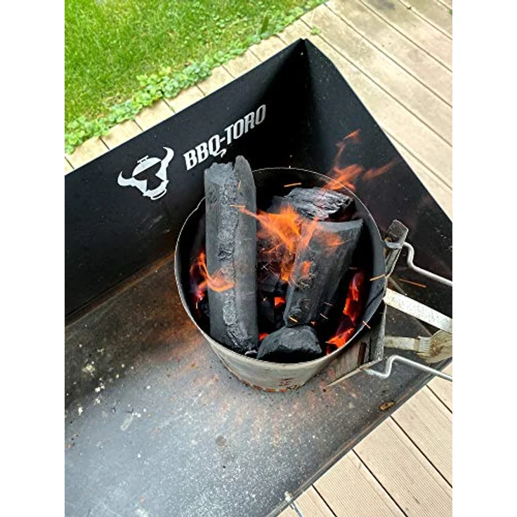 BBQ-Toro Dutch Oven Tisch I 75 x 40 cm I schwarz I Stahltisch für Bräter und Grillzubehör I Grilltisch mit einstellbaren Füßen – Bild 4
