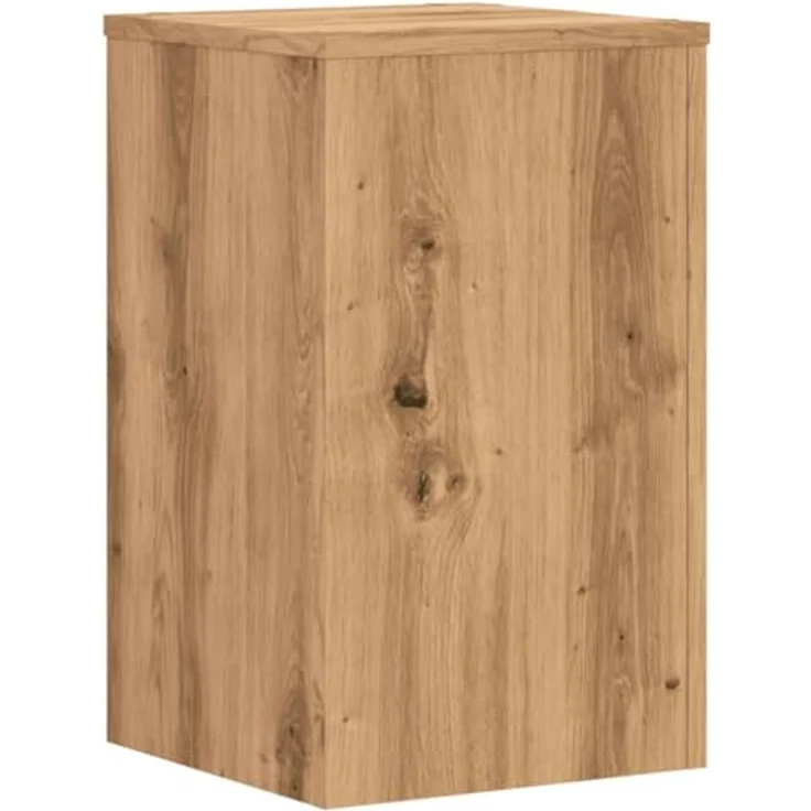vidaXL Blumenständer Pflanzenständer 2 Stk Artisan-Eiche 30x30x50 cm Spanplat – Bild 4