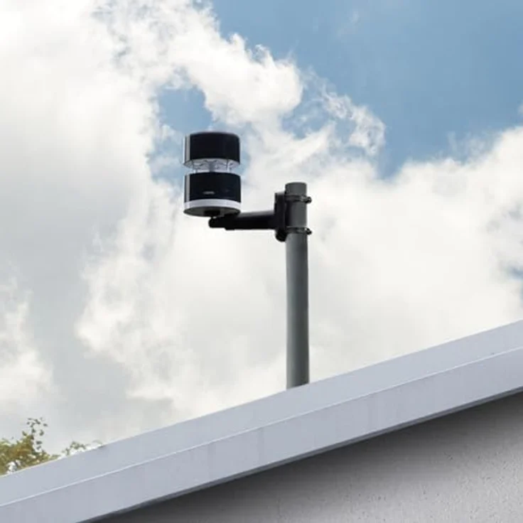 Netatmo NWM01-WW Halter, Halterung mit Standardschraube für Kameragewinde zur Befestigung von Netatmo Regenmesser oder Windmesser – Bild 6
