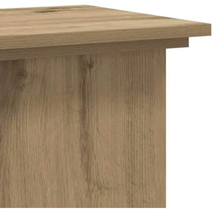 vidaXL Blumenständer Pflanzenständer Artisan-Eiche 33x33x60 cm Holzwerkstoff, robust und stabil, zeitloses Design – Bild 5